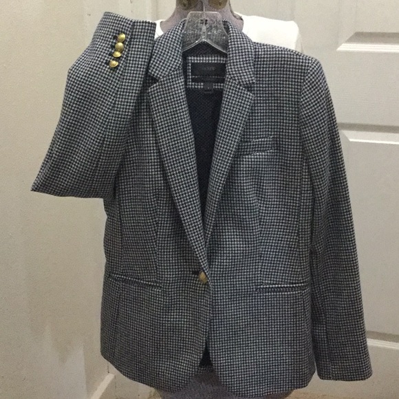 J. Crew Houndstooth Blazer - Picture 2 of 5